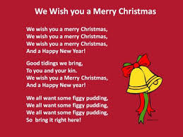 we wish you merry christmas