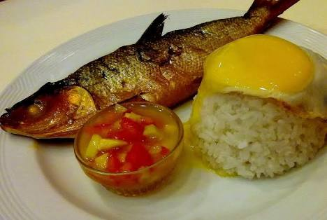 Tinapa,egg,fried rice